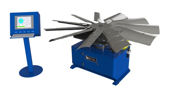 1000 lb. Static Balancer for Large Fans