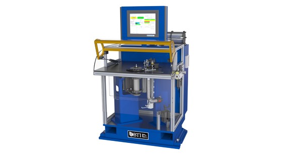 Impeller Balancer with Automatic Mill correction and Laser Gaging of Axial Run-Out