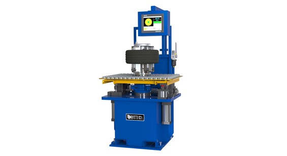 Static Aircraft Tire Balancer with Load Assist Elevator