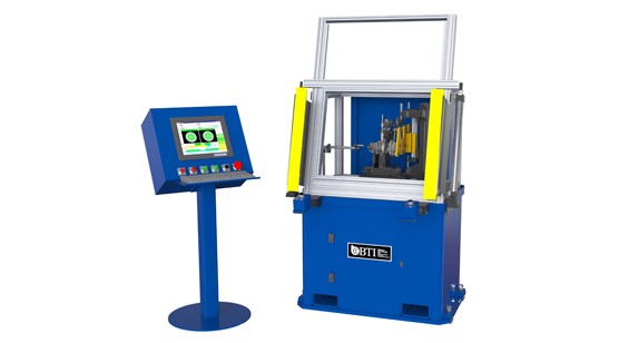 Automatic Low Speed Turbo Charger CHRA  Core Assembly Balancer with Dual Drive Technology, Featuring both Belt and Servo Controlled Air Drive Systems as well as Oil Pumping with Flow & Temperature Monitoring Capabilities