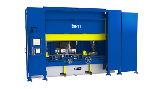 Driveshaft Balancer with Automatic Spot Weld Correction