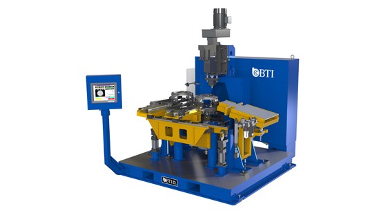 Fully-Automatic Large Clutch Housing Balancer with Automatic Drill Correction