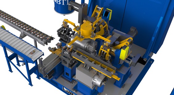 Fully Automatic 5-Station Armature Balancer with 2 Plane Contour