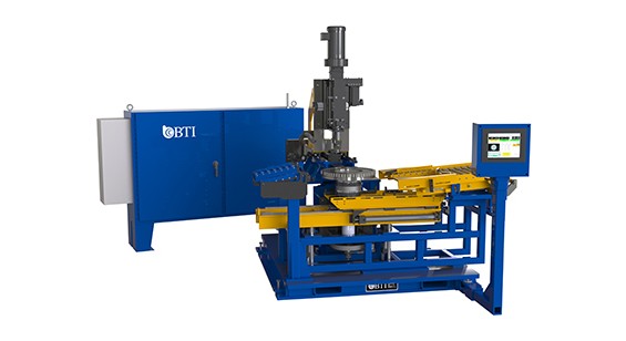 Fully-Automatic Heavy Duty Flywheel Balancer with Automatic Drill Correction and Load/Unload Assist Elevator