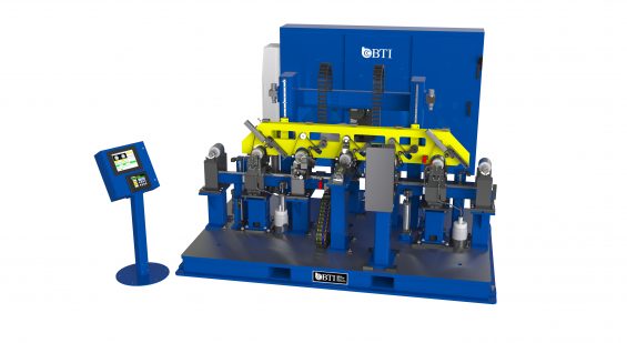 Fully Automatic Six Station Induction &  Permanent Magnet Electric Motor Rotor Balancer