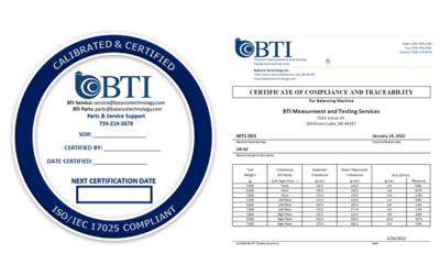 Calibration & Certification
